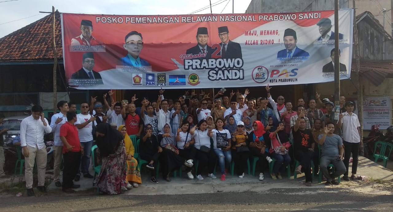 Menangkan Prabowo Sandi, RN PAS Buka Posko di Prabumulih