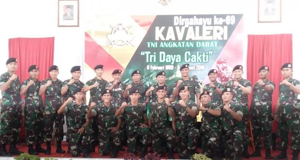 Yonkav 5 DPC Karang Endah Gelar Peringatan 69  Tahun 