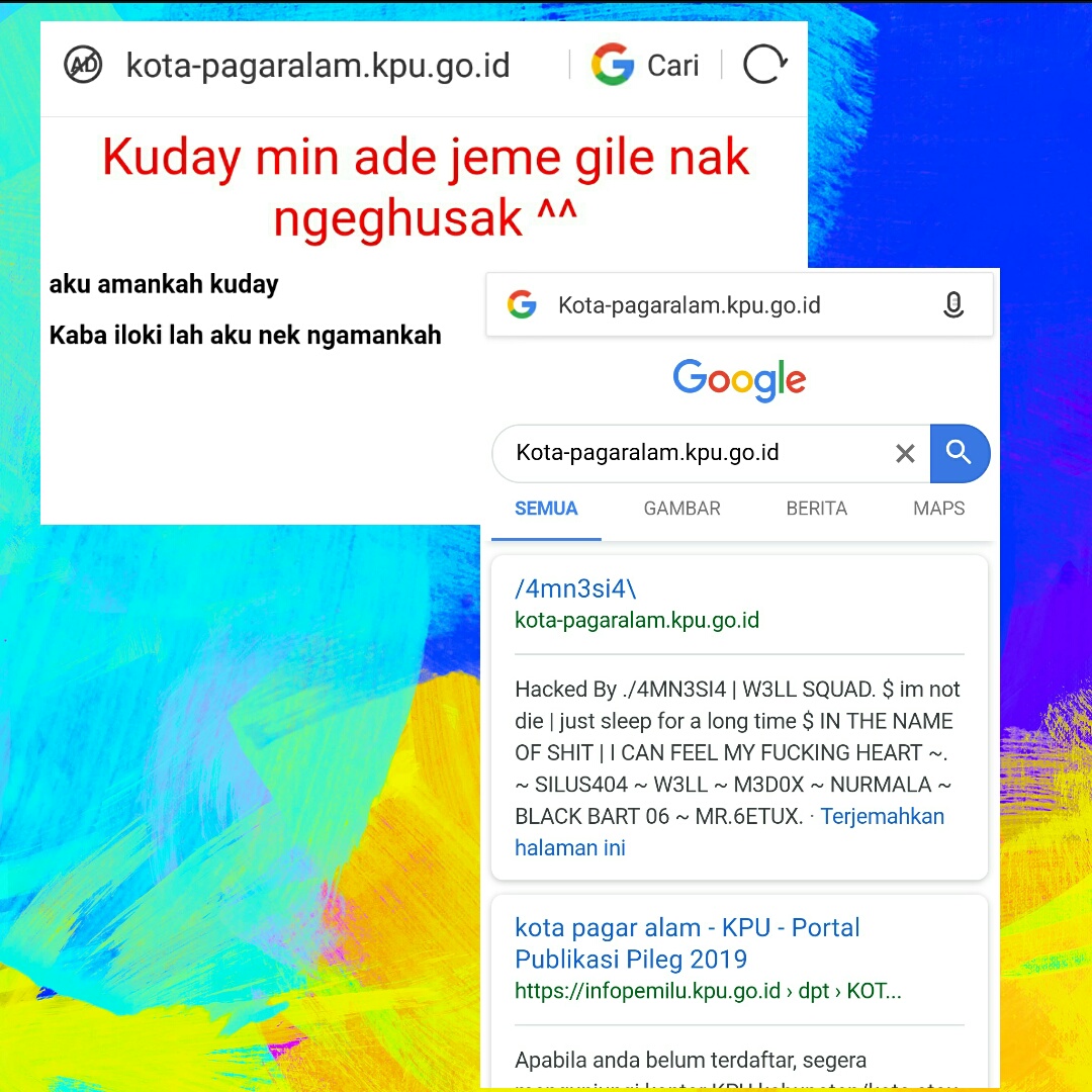 Website KPU Pagaralam Diduga di Hack, Ini Kata Ketua KPU
