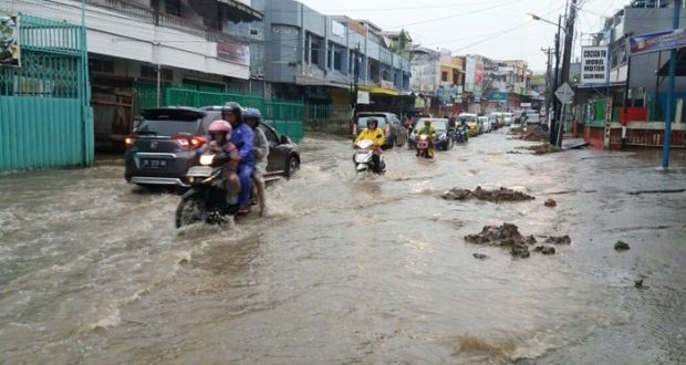 Soal Banjir dan Kemacetan Masih Jadi “PR” Pemkot Palembang