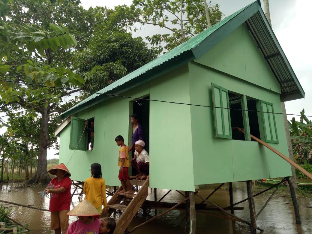 Cantik dan Gagah,  Rumah Ibu Salbiyah Setelah Dibedah Oleh Satgas TMMD