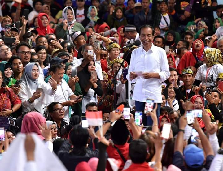 Tingginya Kepuasan Masyarakat Jadi Modal Jokowi Menangi Pilpres 2019