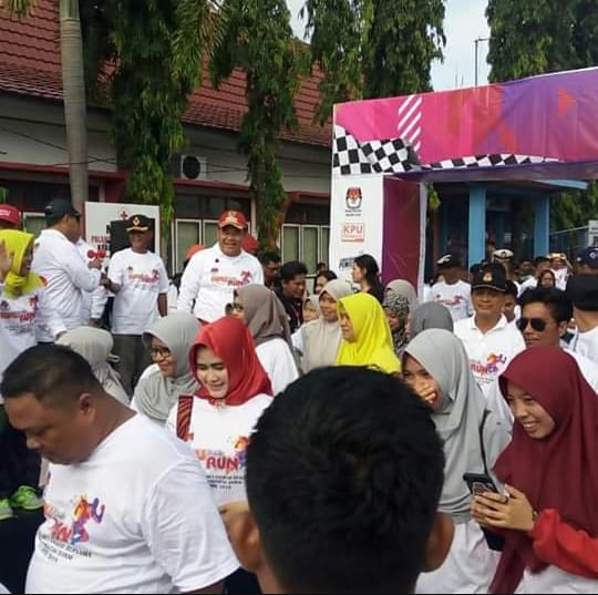 Pemilu Run KPU OI Sepi, Warga: Gagal Tingkatkan Partisipasi Masyarakat