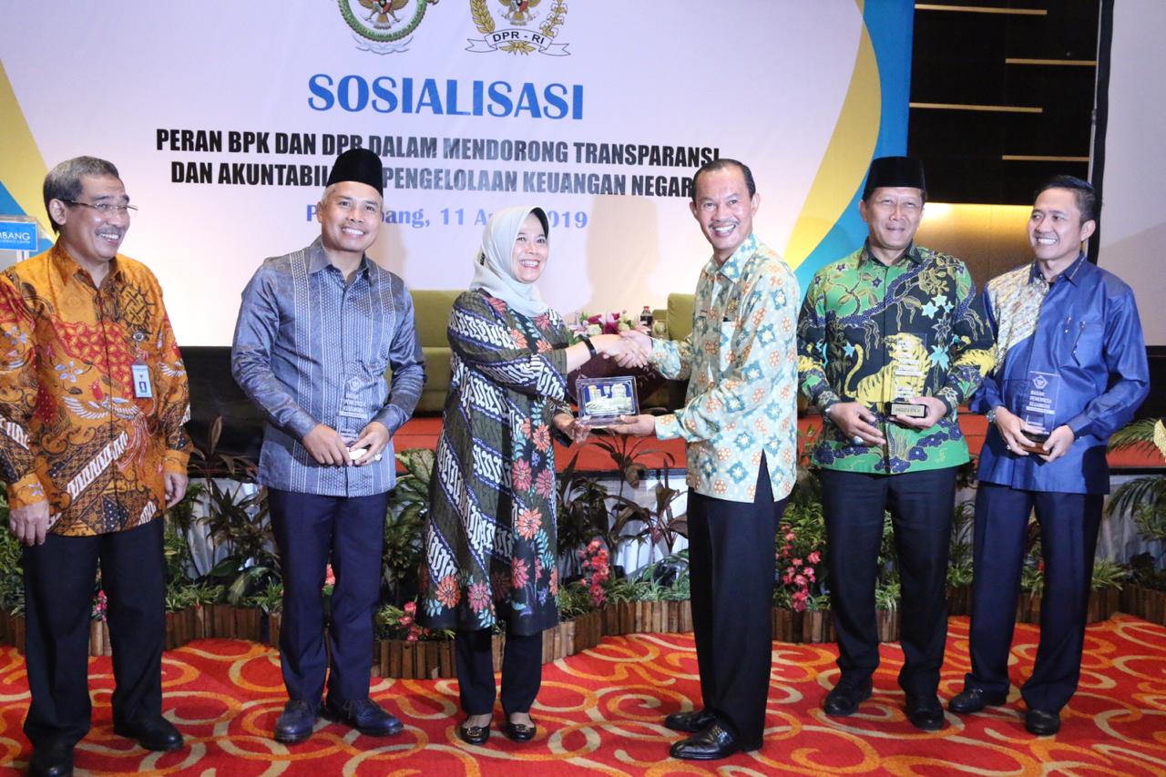 BPK RI Apresiasi Pengelolaan Keuangan Pemerintah Kota Palembang
