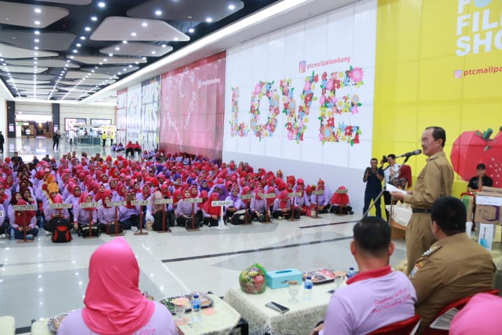 800 Kader Ramaikan Jambore Kader PKK Kota Palembang