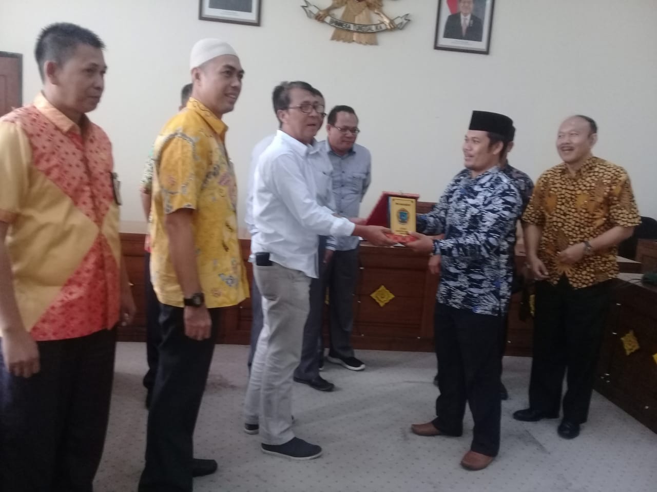 Dalam Sehari DPRD OI Terima Dua Kunjungan dari DPRD Semarang dan Belitung.