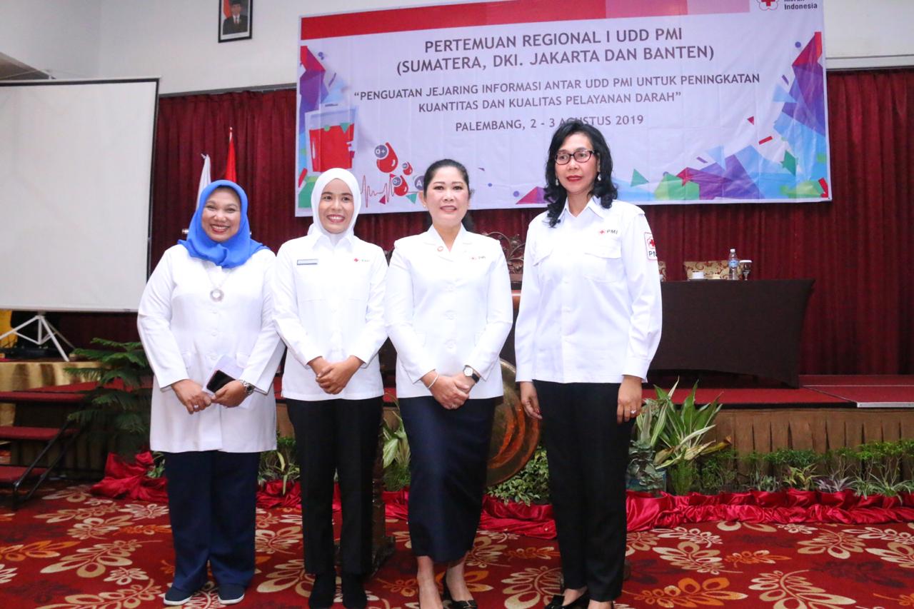 Fitri Berharap PMI kota Palembang Menjadi Sumber Penyedia Darah