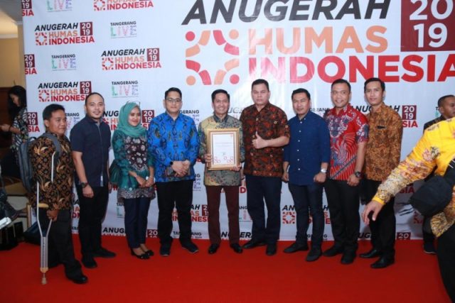 Pemkot Palembang Raih Penghargaan Terpopuler di Media Online 2019