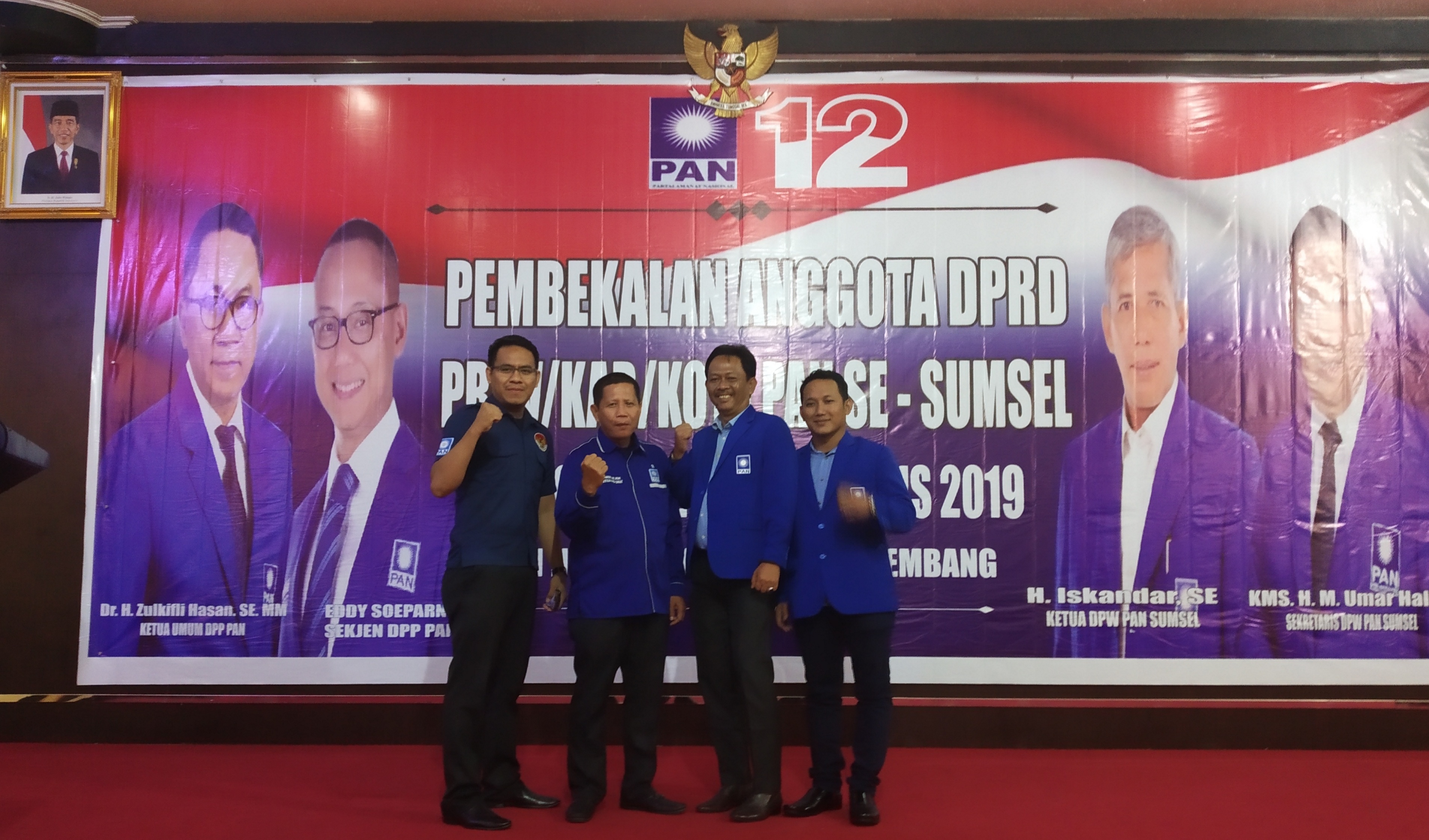 3 Caleg PAN OKU Timur Terpilih Periode 2019-2024 Mengikuti Pembekalan 