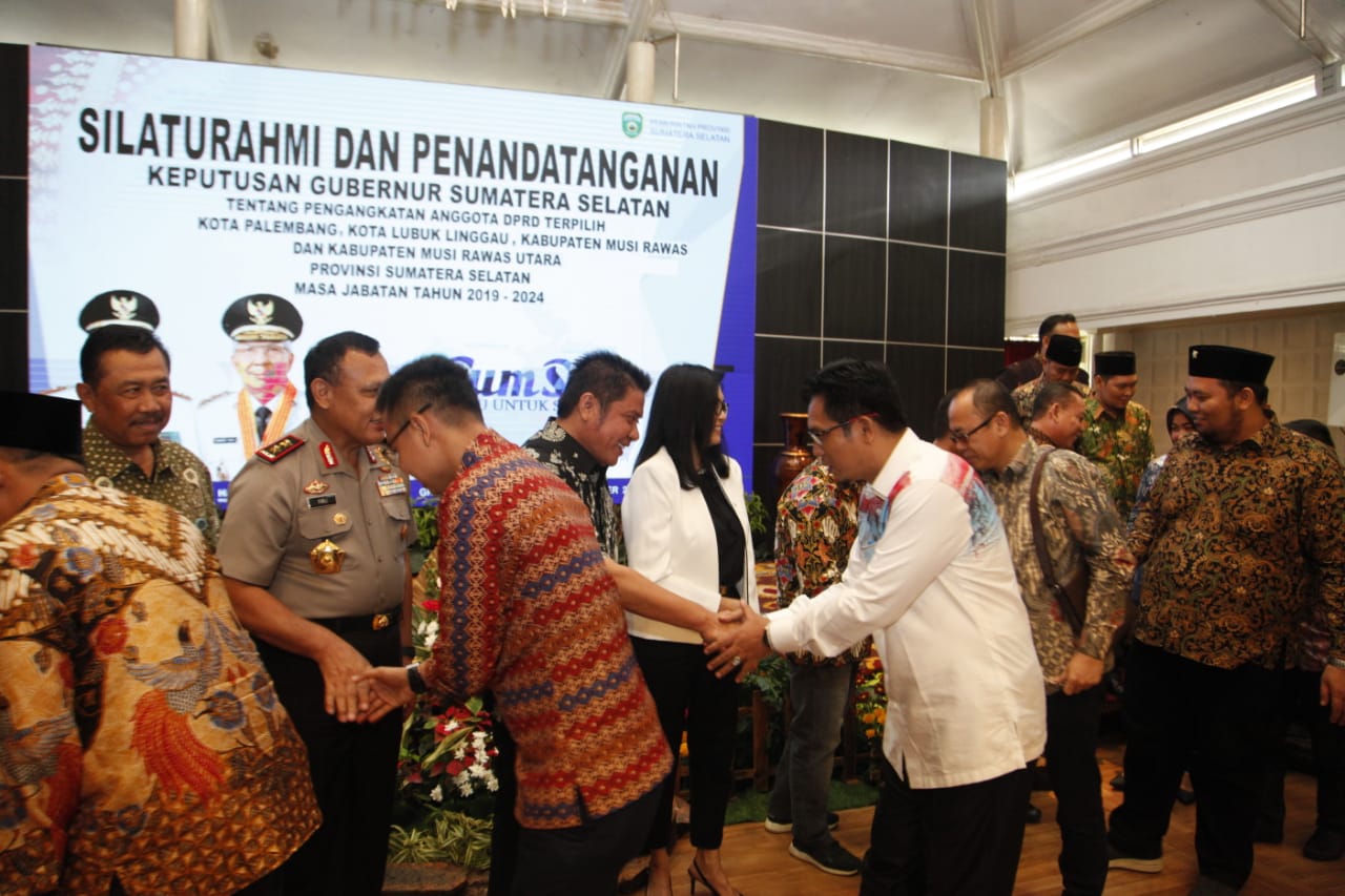 Herman Deru Bangun Koordinasi dengan DPRD MLM dan Palembang   