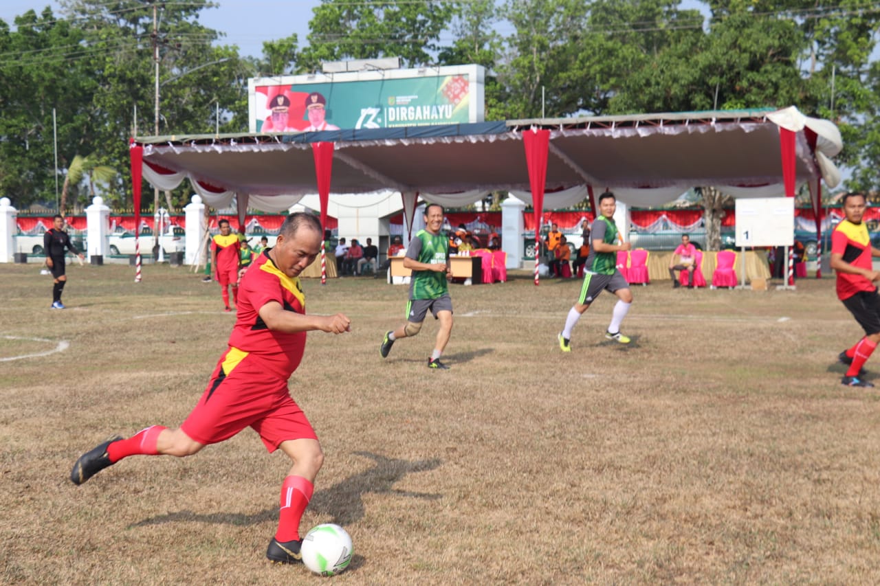 HUT ke-63, Pemkab Muba Gelar Lomba Futsal dan Senam