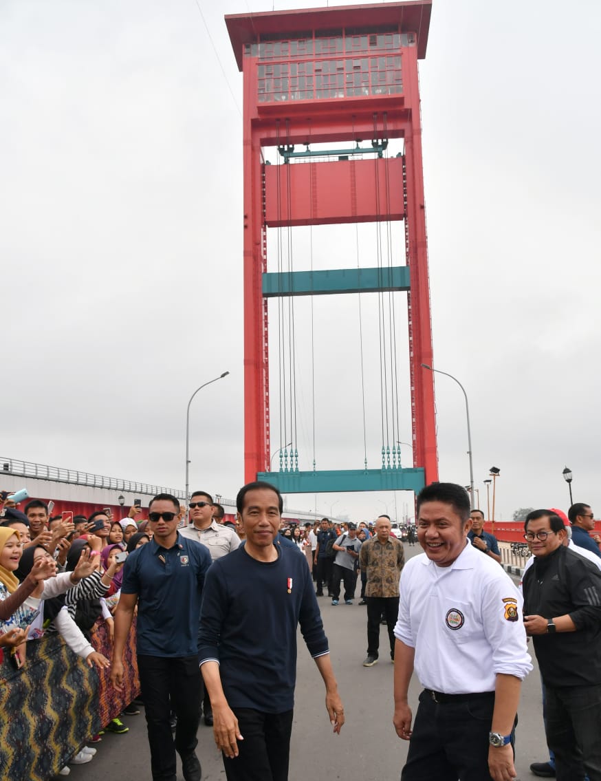Herman Deru Minta Presiden Jokowi Lanjutkan Proyek Strategis Nasional di Sumsel