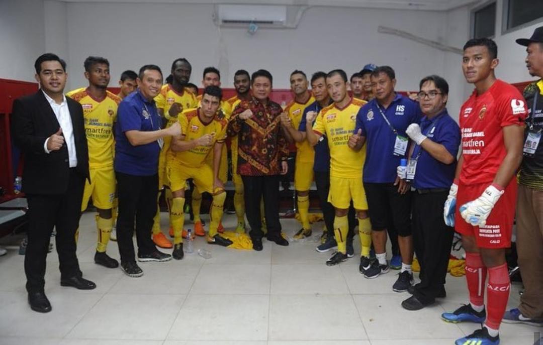 Selangkah Lagi SFC Kembali ke Liga I, HD : Payo Wong Sumsel Kito Doake Samo-Samo