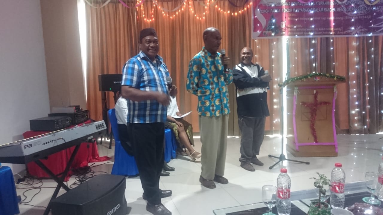 Mahasiwa Papua Deklarasi NKRI Harga Mati di Palembang Sumsel