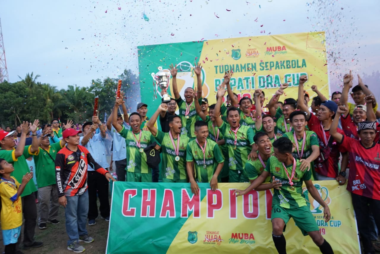 Ribuan Penonton Jadi Saksi Suksesnya Bupati DRA Cup 2019