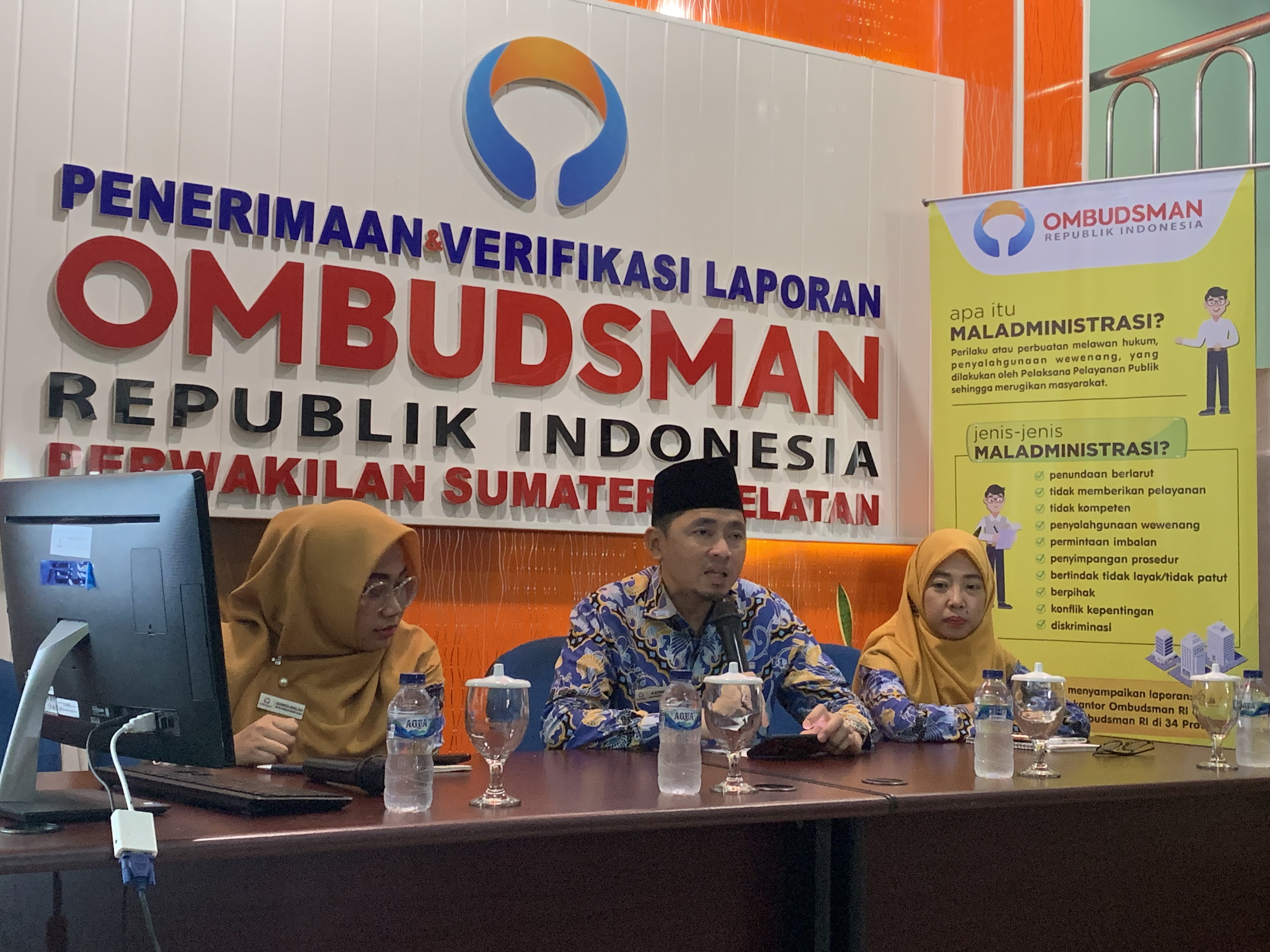 128 Laporan Masuk ke Ombudsman RI Perwakilan Sumsel