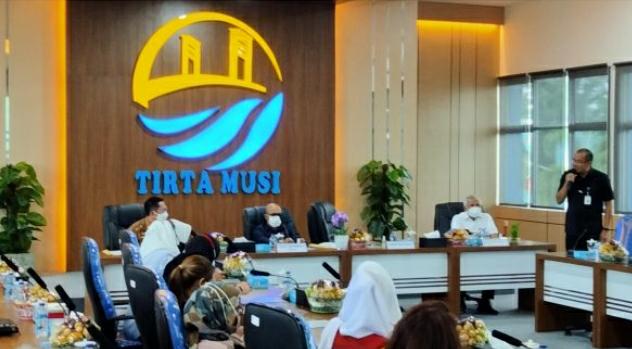 Reses, Komisi V DPR RI Kunjungi PDAM Tirta Musi Palembang
