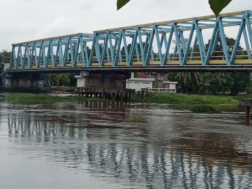 Kurang Pemeliharaan, Sungai Komering Kini Dipenuhi Eceng Gondok