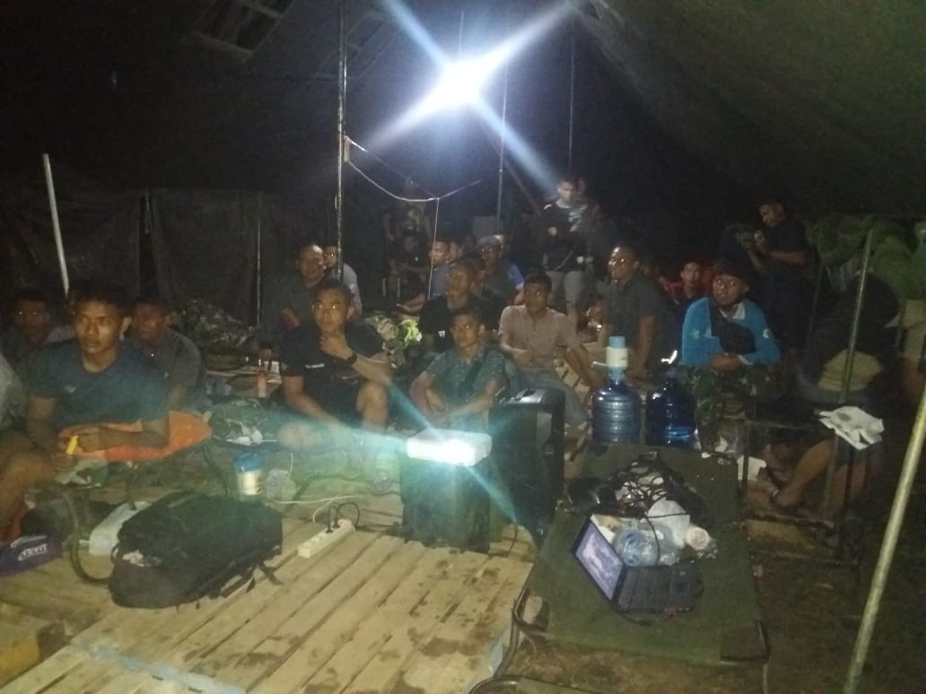 Malam Minggu di kampung Jawi nobar film