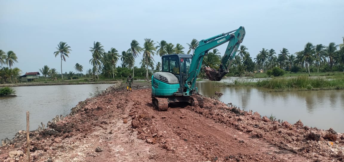 Pembangunan Jalan di Lorong Jawi Masuk Tahap Perapian