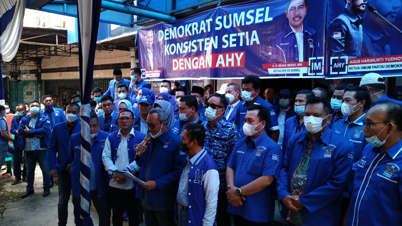 Ishak Mekki Bakal Laporkan ke DPP Ketidak Hadiran Ketua DPC Pada Apel Siaga