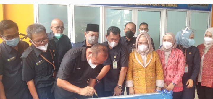 Gedung UPTD Palembang Dinas PUBM Sumsel Diresmikan, Pegawai Diharapkan Lebih Semangat Bekerja