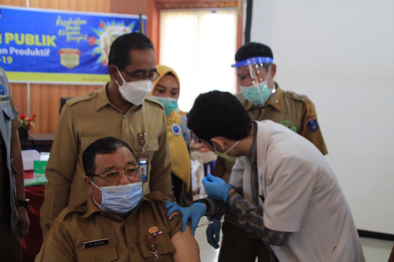 Pemkab OKI Vaksinasi 7.469 ASN untuk Tingkatkan Layanan Publik