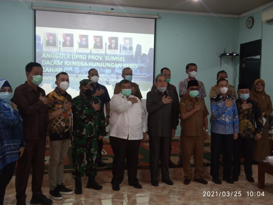 Reses, DPRD Sumsel Kunjungi SMAN 6 Palembang