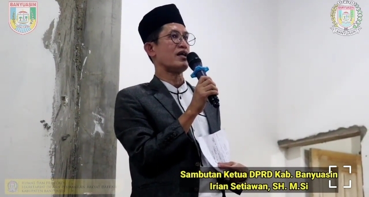 Ketua DPRD Kabupaten Banyuasin Lakukan Safari Ramadhan
