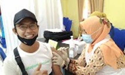 Puluhan Pekerja Media di Prabumulih Ikuto Vaksinasi Covid-19