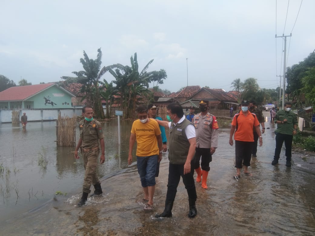 Sungai Manau Meluap Rumah Warga Desa Tanjung Baru Lembak Terendam Banjir