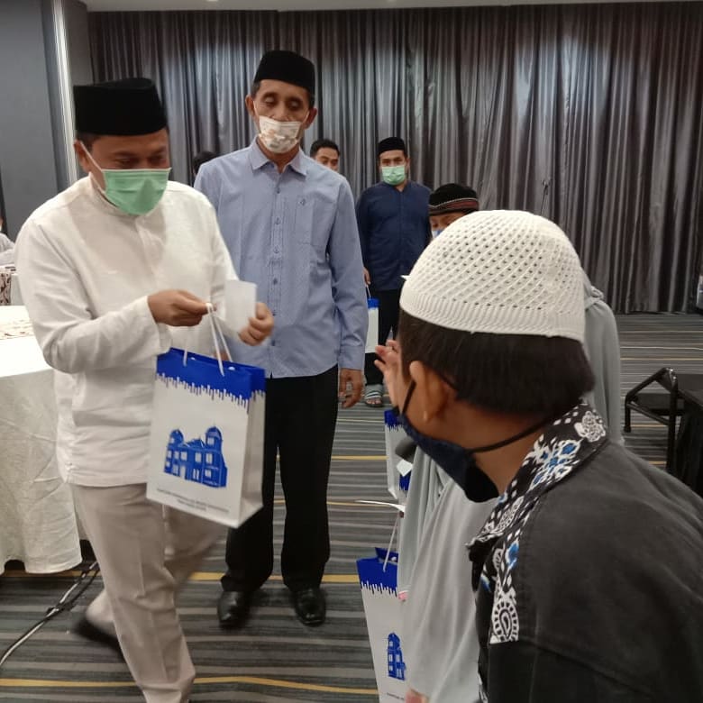 JMSI dan Bank Indonesia KpW Aceh Satuni Anak Yatim Keluarga Wartawan
