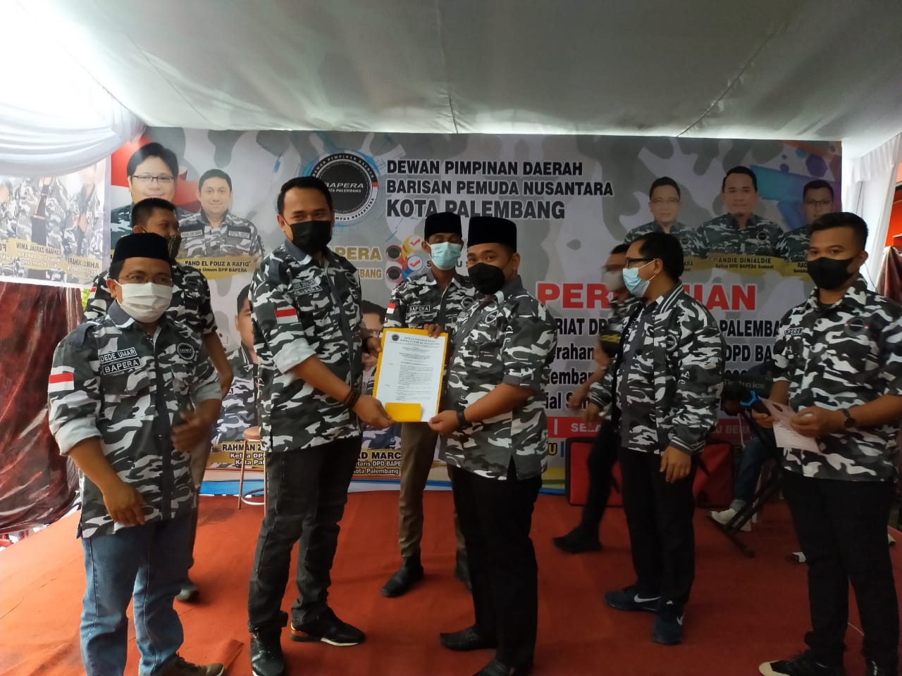 Rahman Zahrial Pimpin DPD Bapera Kota Palembang Periode 2021-2026