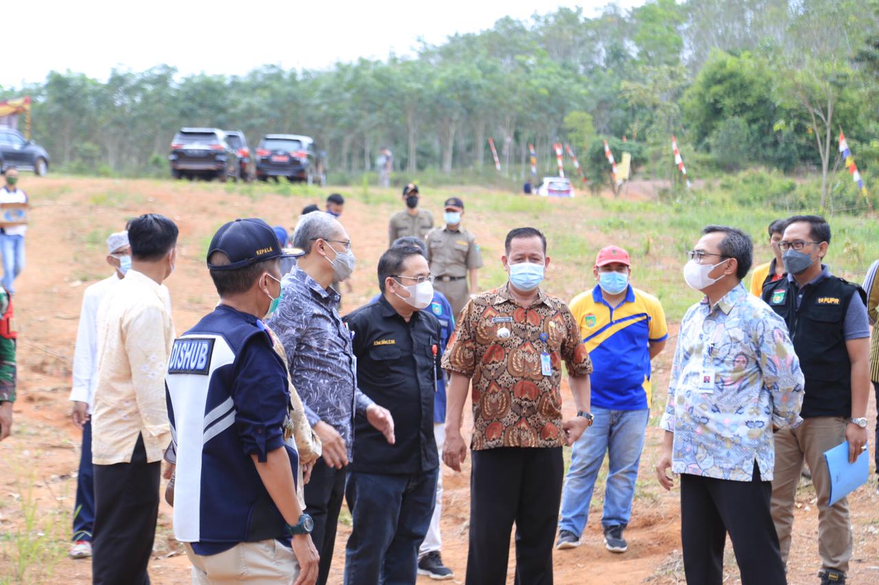 Dirjen Binalattas Kemenaker dan Pemkot Prabumulih Tandatangani Penyerahan Lahan Pembangunan UPTP BLK