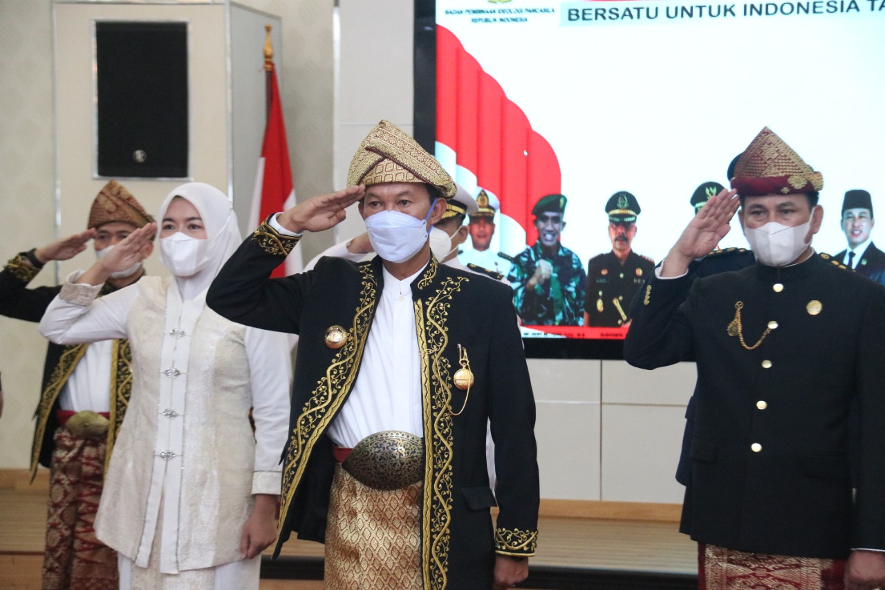 Wali Kota Palembang dan Forkopimda Ikuti Upacara Peringatan Hari Lahir Pancasila