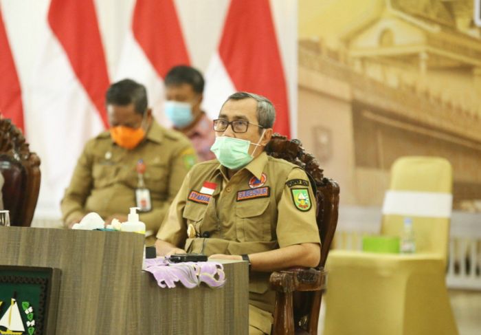 OPD Riau Diminta Gubri Untuk Terus Kampanye dan Antisipasi Covid-19