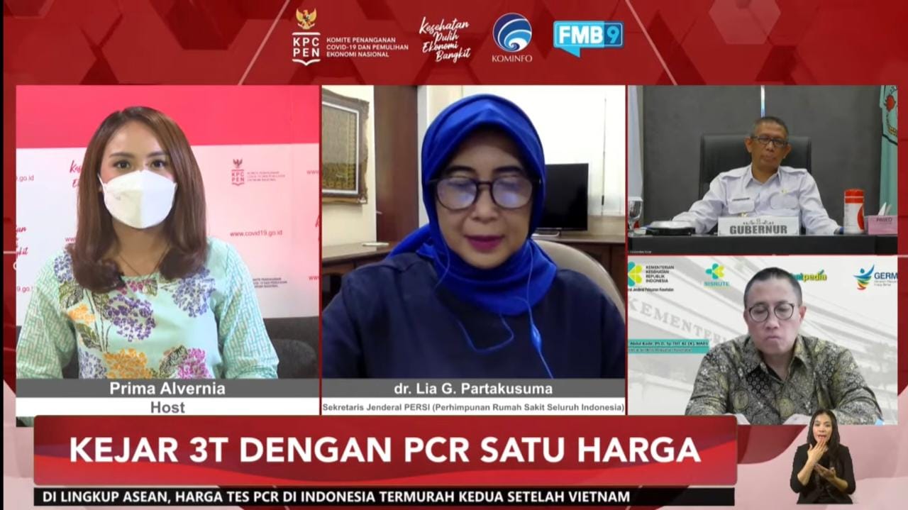 Pemerintah Resmi Tetapkan RT-PCR Rp 495 Ribu Untuk Pulau Jawa dan Bali