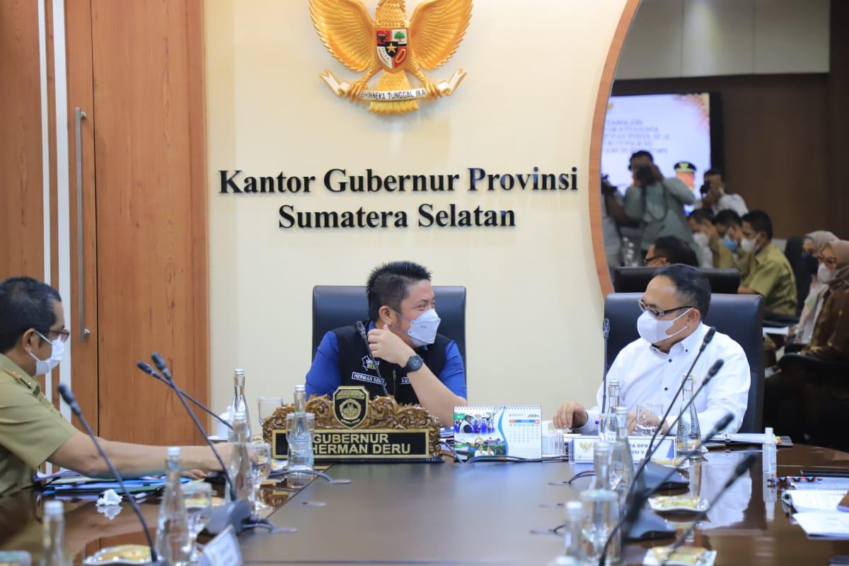Gubernur Minta Komisi IV dan V DPR Dorong Pembangunan Tanjung Carat On Schedule