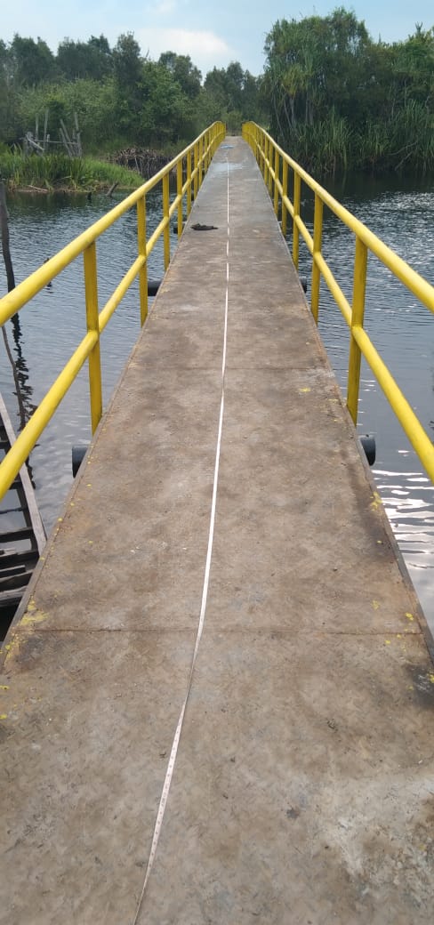 Pembangunan Tidak Sesuai, DPRD Muara Enim Desak Pemkab Untuk Bongkar Jembatan Desa Gumai