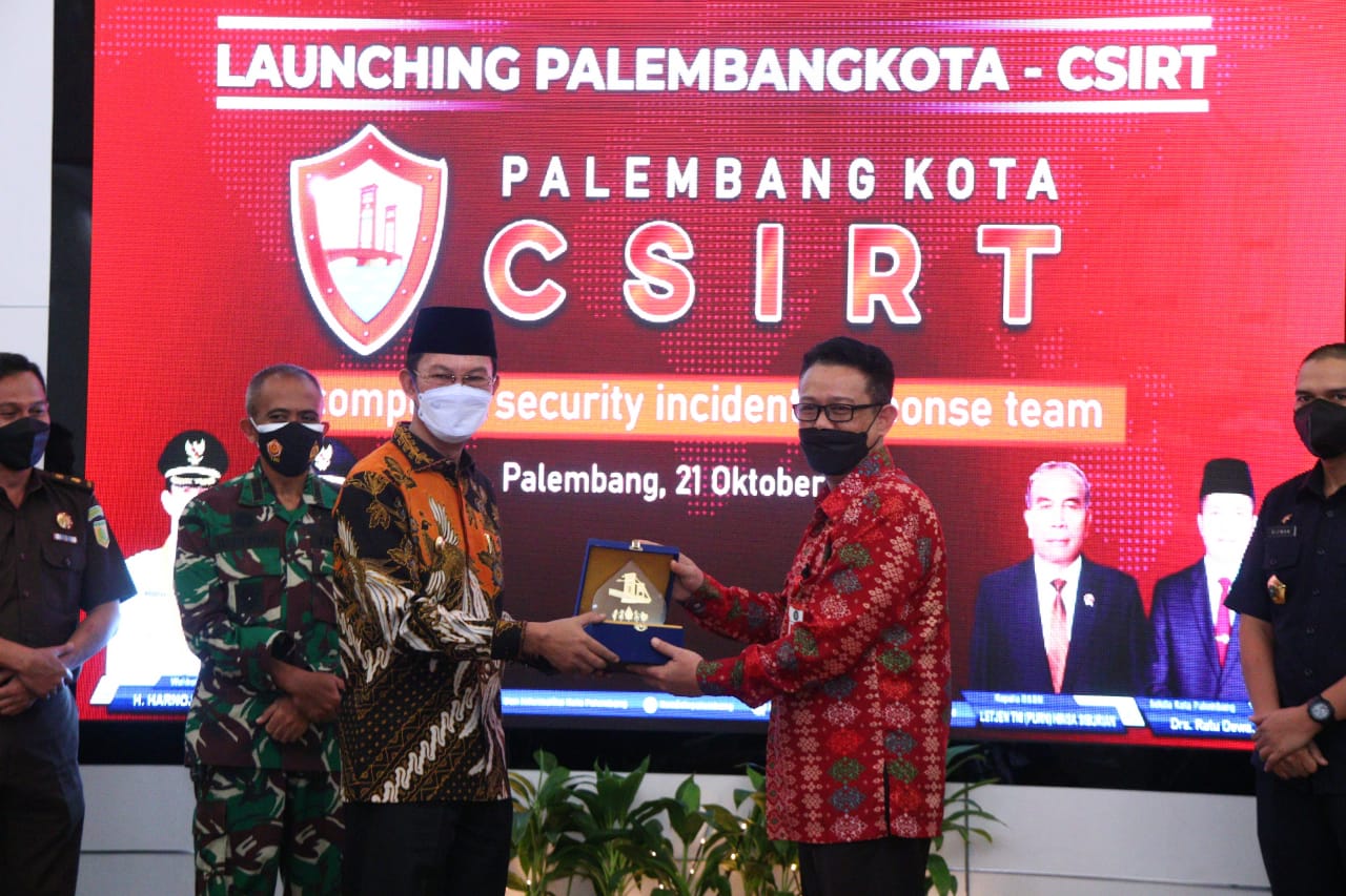 Antisipasi Serangan Siber, Pemkot Launching PalembangKota - CSIRT