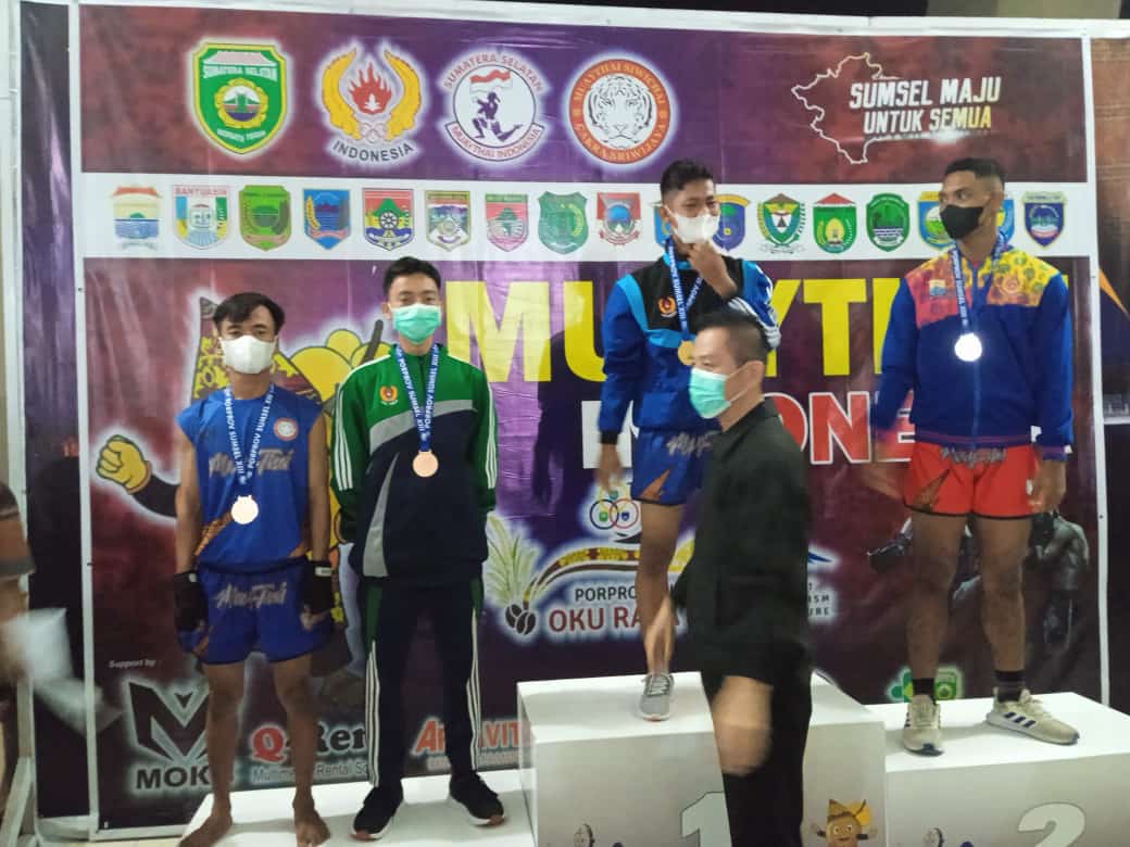Atlet Muaythai Muara Enim Raih Medali Perunggu di Porprov