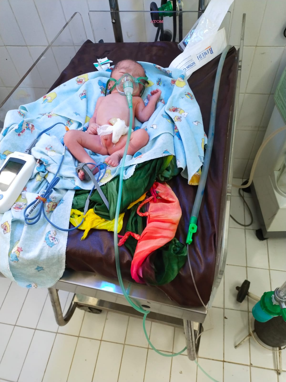 Warga Tanjung Enim Dihebohkan Penemuan Bayi