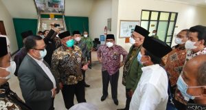 Komisi VIII DPR RI saat melakukan kunjungan reses ke Asrami Haji Sumsel, Jumat (17/12)