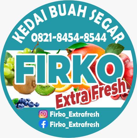 Logo kedai buah segar Firko Extra Fresh