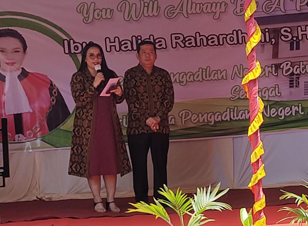 Halida Rahardhini Dipromosikan sebagai Wakil Ketua PN kelas 1.B Stabat