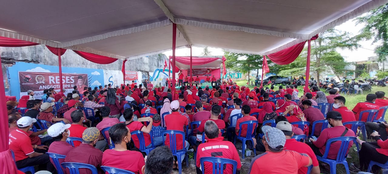 Panaskan Mesin Partai, PDI P Kota Palembang Roadshow ke 18 Kecamatan