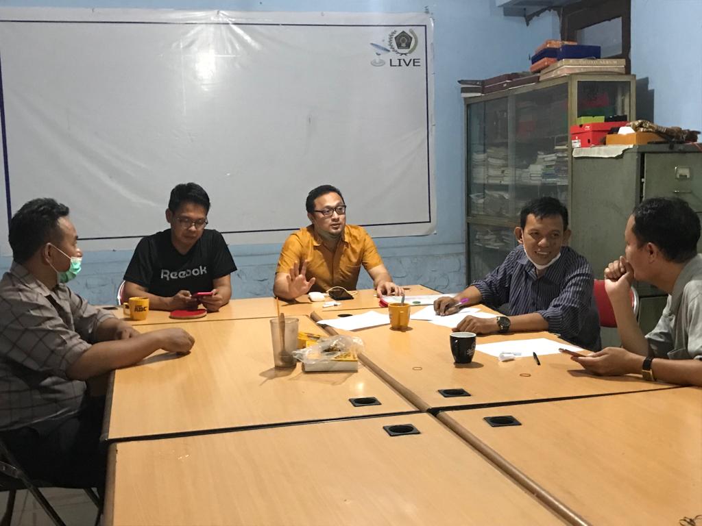 Technical meeting turnamen intern tenis meja BPJS Kesehatan-PWI Sumsel, Jumat (25/3)