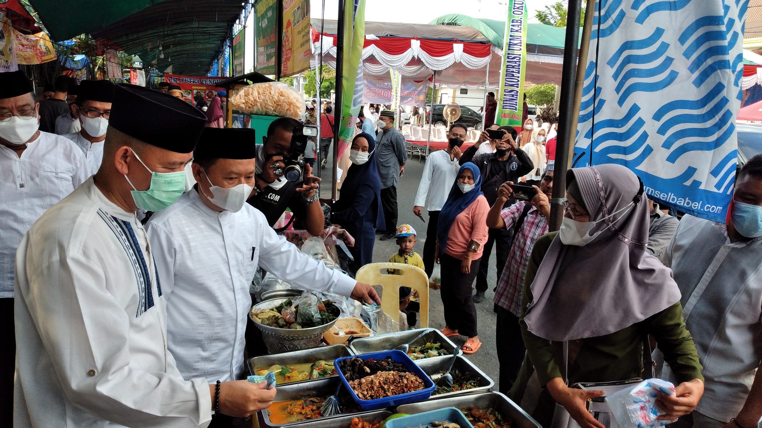 Teddy Meilwansyah Buka Giat Pasar Bedug Ramadhan