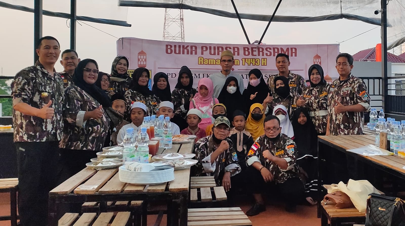 FKPPI Sumsel Bersama Anak Panti Asuhan Berbuka Bersama dan Bagikan THR