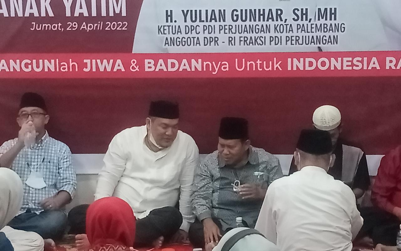 Cak Amir Doakan Ketua DPC PDIP Jadi Walikota Palembang